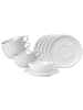 Villeroy & Boch 6er Set Teetassen mit Untertassen Artesano Original in 120 ml in weiß