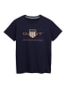 Gant T-Shirt 1er Pack in Dunkelblau