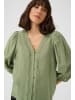 Kaffe Langarm-Bluse KAsonja Loose fit in Oil Green