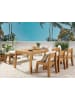 Beliani 5-tlg Gartentisch Set LIVORNO in Braun
