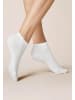 Kunert Sneakersocken Sensual Cotton druckfreier Bund in White