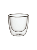 Villeroy & Boch 6er Set Doppelwandige Becher Manufacture Rock 60 ml transparent in transparent