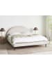 Beliani Doppelbett MARGUT in Beige - (W) 192 x (H) 116 x (L) 214 cm