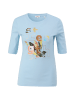 s.Oliver T-Shirt kurzarm in Blau