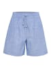 My Essential Wardrobe Shorts SkyeMW Casual fit in Delft Blue Striped