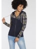 Kangaroos Kapuzensweatjacke in marine-bunt