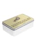 Mr. & Mrs. Panda Geschenkbox Robbe Lachen mit Spruch in Gelb Pastell