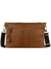 KLONDIKE 1896 Rush Jessica Umhängetasche Leder 26 cm cognac