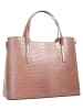 Cluty Handtasche echt Leder in alt-rosa