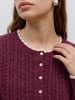 Vero Moda Strickjacke in Tawny Port
