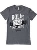 Dungeons And Dragons T-Shirt "D&D Roll f. Init." in Grau