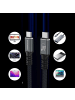 Wozinsky Wozinsky WPS-UY41S USB-C Thunderbolt 4 Kabel 240W 1m Schwarz in Schwarz