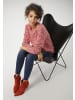 Aniston CASUAL Strickpullover in rot-orange-rosa-grün-flieder