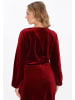 faina Women Blouse in burgundy