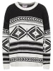 IZIA Damen Strickpullover in Schwarz