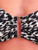 JOOP! Bügel-Bikini-Top Animal in Schwarz