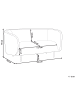 Beliani 2-Sitzer Sofa LOEN in Beige/Schwarz - (W) 155 x (H) 79 x (L) 70 cm