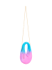 myMo at night Women Handbag in Pink Turquoise