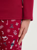 Calida Pyjama in deep red