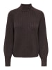 ONLY Strickpullover in Chocolate Brown