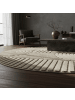 KADIMA DESIGN Teppich 3D Waschbar Skandinavischer Boho RIGI Strapazierfähig in Beige