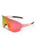 YEAZ SUNGLOW sport-sonnenbrille weiß/blau in pink / rosa