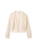 TOM TAILOR Denim Strickjacke in Gardenia White