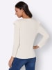 Sieh an! Langarm-Shirt in ecru