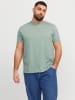 JACK & JONES PLUS T-shirt in Iceberg Green