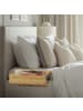 relaxdays Nachttisch klemmbar in Natur - (B)37 x (H)14 x (T)26,5 cm