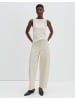 someday. Schmales ärmelloses Shirt mit U-Boot-Ausschnitt in Natural Glaze