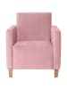 others SESSEL Karol Bezug Samtvelours Buche natur / rosé