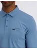Pierre Cardin Langarm-Poloshirts in Blue Heaven