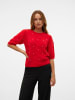 Vero Moda Strickpullover in Salsa
