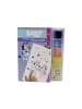 Bluey Fingerfarben Malset Ausmalbuch mit Farben und Vorlagen