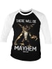 Gremlins Longsleeve "There Will Be Mayhem" in Weiß