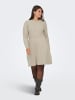ONLY Carmakoma Strickkleid in Weathered Teak