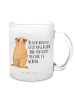 Mr. & Mrs. Panda Tee Tasse Erdmännchen mit Spruch in Transparent