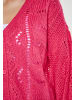 Swirly Damen Cardigan in Pink