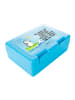 Mr. & Mrs. Panda Aufbewahrungsbox Pinguin Surfer mit Spruch in Eisblau