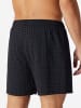 Schiesser Boxer Cotton Casuals in Schwarz