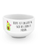 Mr. & Mrs. Panda Müsli Schüssel Avocado Feier mit Spruch in Weiß