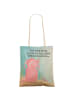 Mr. & Mrs. Panda shopping bag Axolotl Hurra Design mit Spruch in Weiß