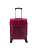Gladiator 2000 4 Rollen Kabinentrolley 55 cm mit Dehnfalte in red