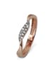 GoldDream 333 Rosegold - 8 Karat Damen Ringe Welle Fingerring  54 (17,2)