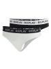 Replay String 2er Pack in Schwarz/Weiß