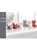 Ritzenhoff & Breker 5-tlg. Dekofiguren-Set Tiere Tiere in in grau