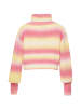 Usha Women Sweater in Rosa Gelb Mehrfarbig