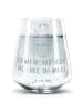 Mr. & Mrs. Panda Trinkglas Kaktus Heilig mit Spruch in Transparent