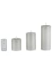 Butlers LED-Kerzen NORDIC LIGHT 3er-Set in Grau
